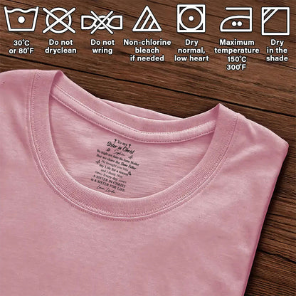 To My Sister In Christ , Gift For Sister In Christ | Personalized Shirt With Design Inner Neck