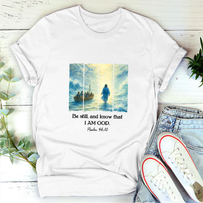 Be Still And Know That I Am God | 2D Unisex T-shirt