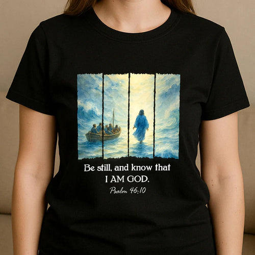 Be Still And Know That I Am God | 2D Unisex T-shirt