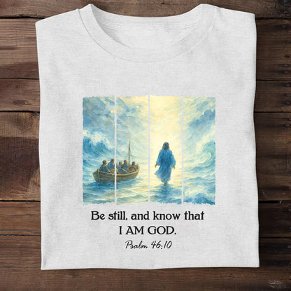 Be Still And Know That I Am God | 2D Unisex T-shirt