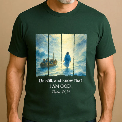 Be Still And Know That I Am God | 2D Unisex T-shirt