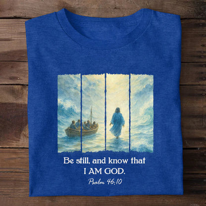 Be Still And Know That I Am God | 2D Unisex T-shirt