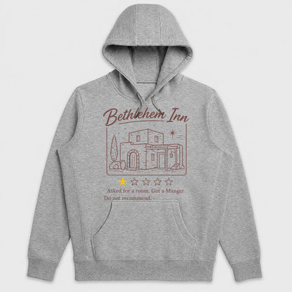 Bethlehem Inn 1 Star Review Asked For A Room Got A Manger, Gift For Loved One - 2D Unisex Hoodie