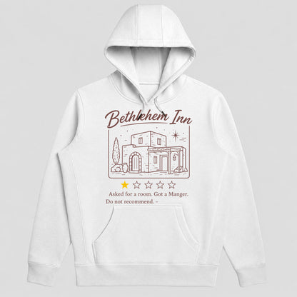 Bethlehem Inn 1 Star Review Asked For A Room Got A Manger, Gift For Loved One - 2D Unisex Hoodie