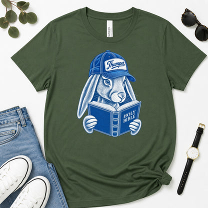 Boop, Luke 10:19, Gift For Christian Animal Lovers - 2D Unisex Premium T-shirt