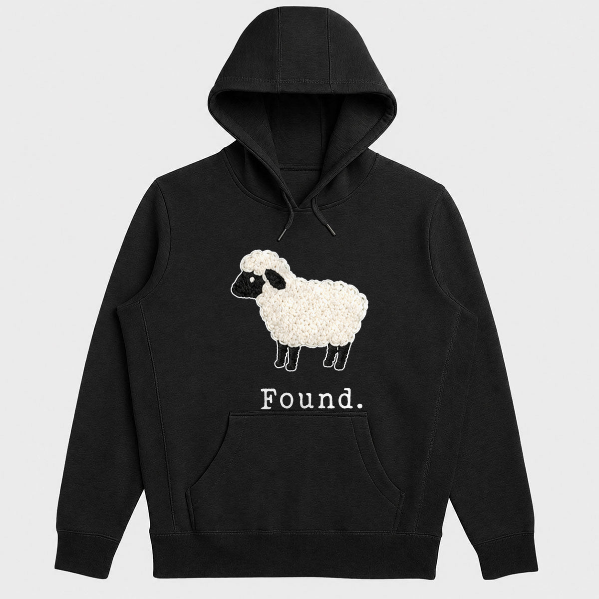 Christian Psalm 23 Lamb, Christian Gift | 2D Unisex Hoodie