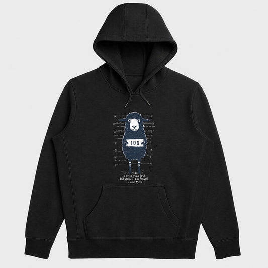 I Once Was Lost But Now I Am Found, Luke 15:10, Gift For Christian Men, Women, New Believers, Baptism| 2D Unisex Hoodie