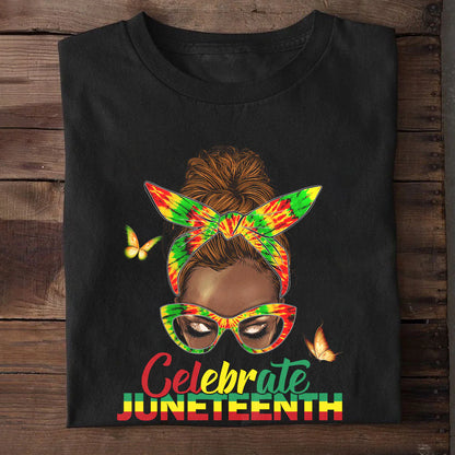 Celebrate Juneteenth | 2D Unisex T-shirt