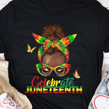 Celebrate Juneteenth | 2D Unisex T-shirt