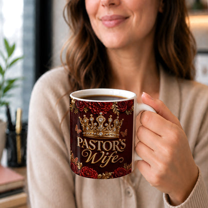 For Pastor’s Wife, Gift For Pastor's Wife | Personalized Ceramic Coffee Mug
