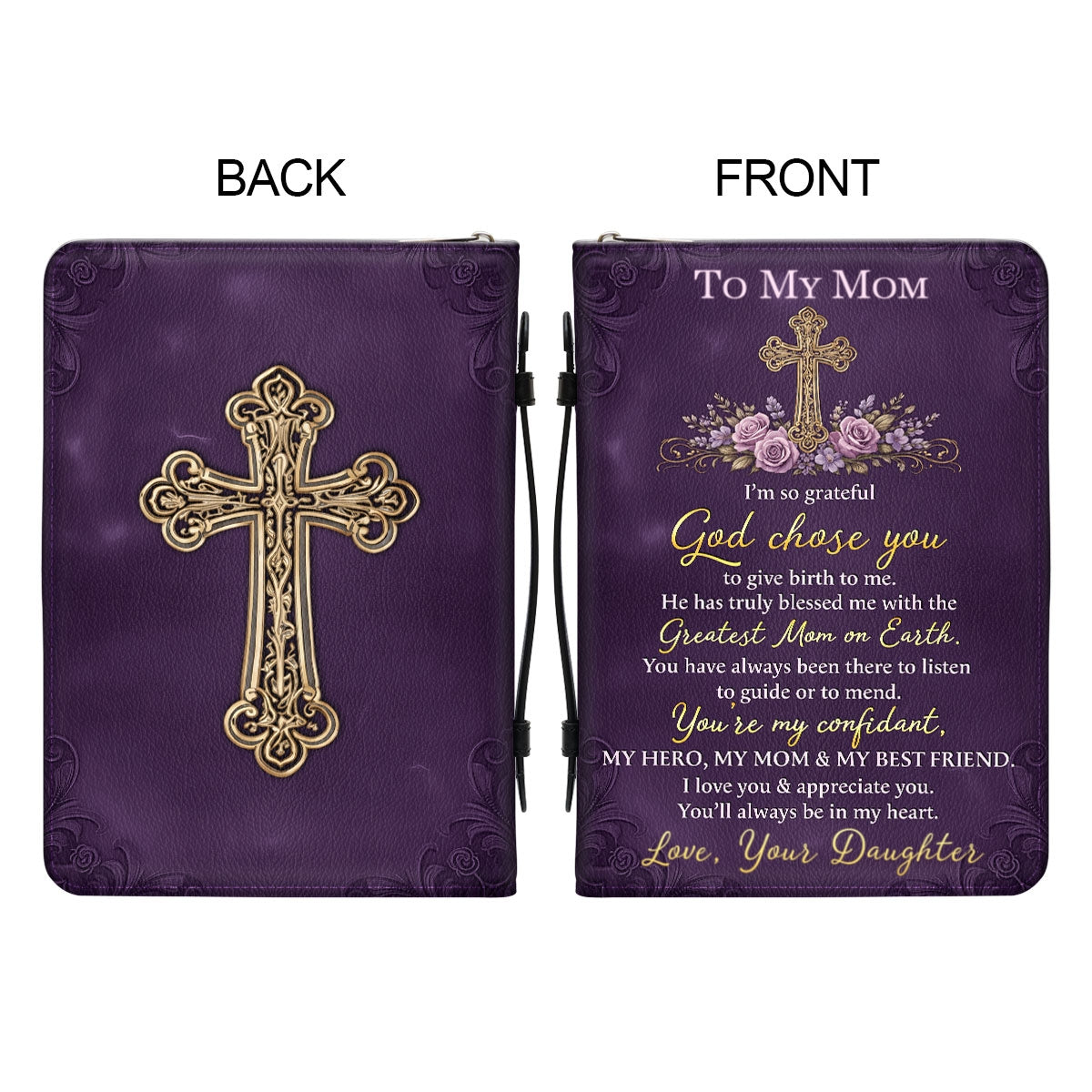 To My Mom | Personalized Bible Cover