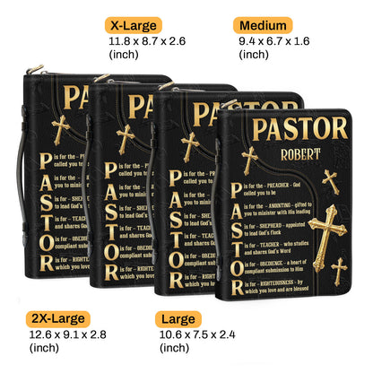 A Gift For Our Pastor | Personalized Bible Cover