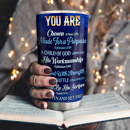 Man Of God | Personalized Stainless Steel Tumbler
