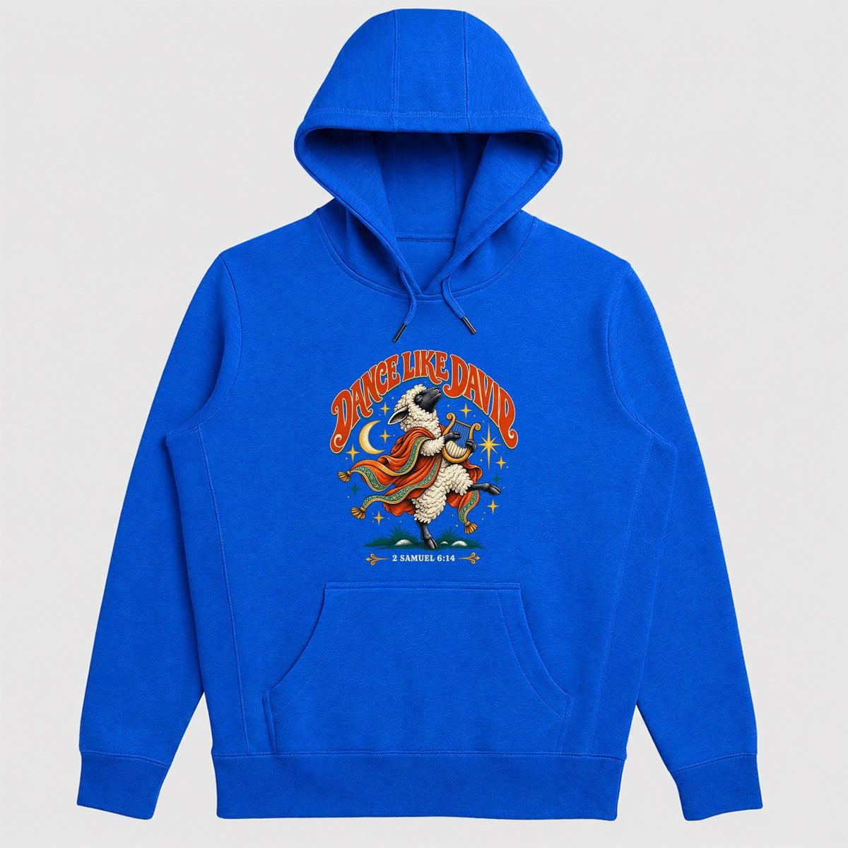 Dance Like David Sheep, Gift For Worship Leaders - 2D Unisex Hoodie