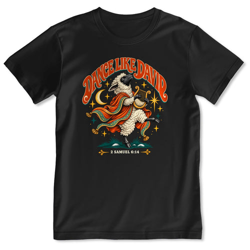 Dance Like David Dancing Sheep, Gift For Christian - 2D Unisex T-shirt