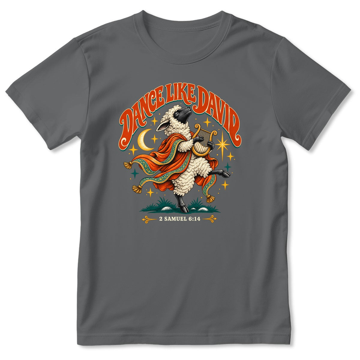 Dance Like David Dancing Sheep, Gift For Christian - 2D Unisex T-shirt