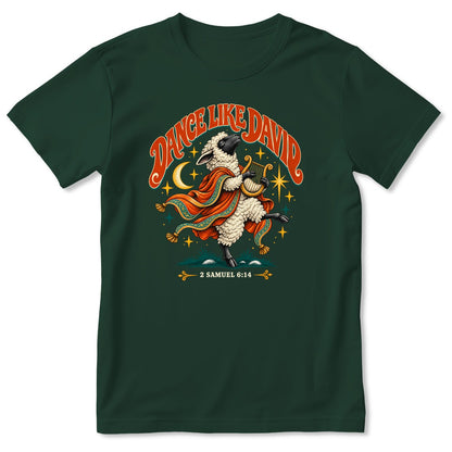 Dance Like David Dancing Sheep, Gift For Christian - 2D Unisex T-shirt