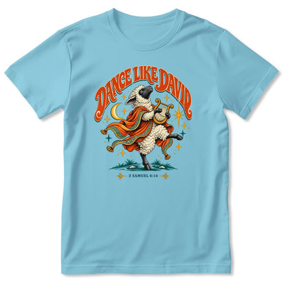 Dance Like David Dancing Sheep, Gift For Christian - 2D Unisex T-shirt