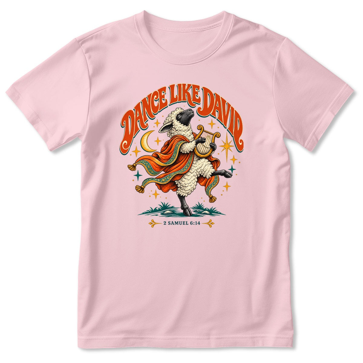 Dance Like David Dancing Sheep, Gift For Christian - 2D Unisex T-shirt