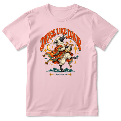 Dance Like David Dancing Sheep, Gift For Christian - 2D Unisex T-shirt