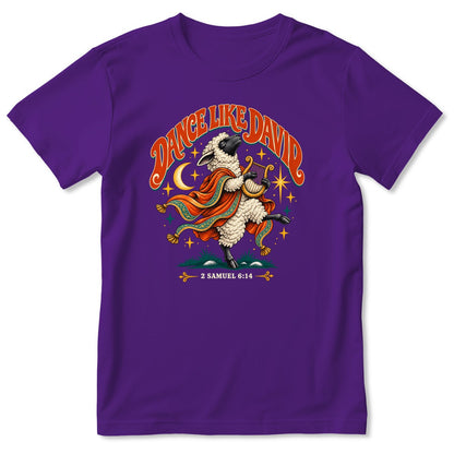 Dance Like David Dancing Sheep, Gift For Christian - 2D Unisex T-shirt