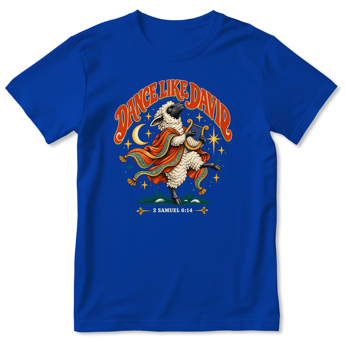 Dance Like David Dancing Sheep, Gift For Christian - 2D Unisex T-shirt