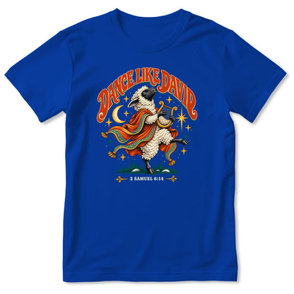Dance Like David Dancing Sheep, Gift For Christian - 2D Unisex T-shirt
