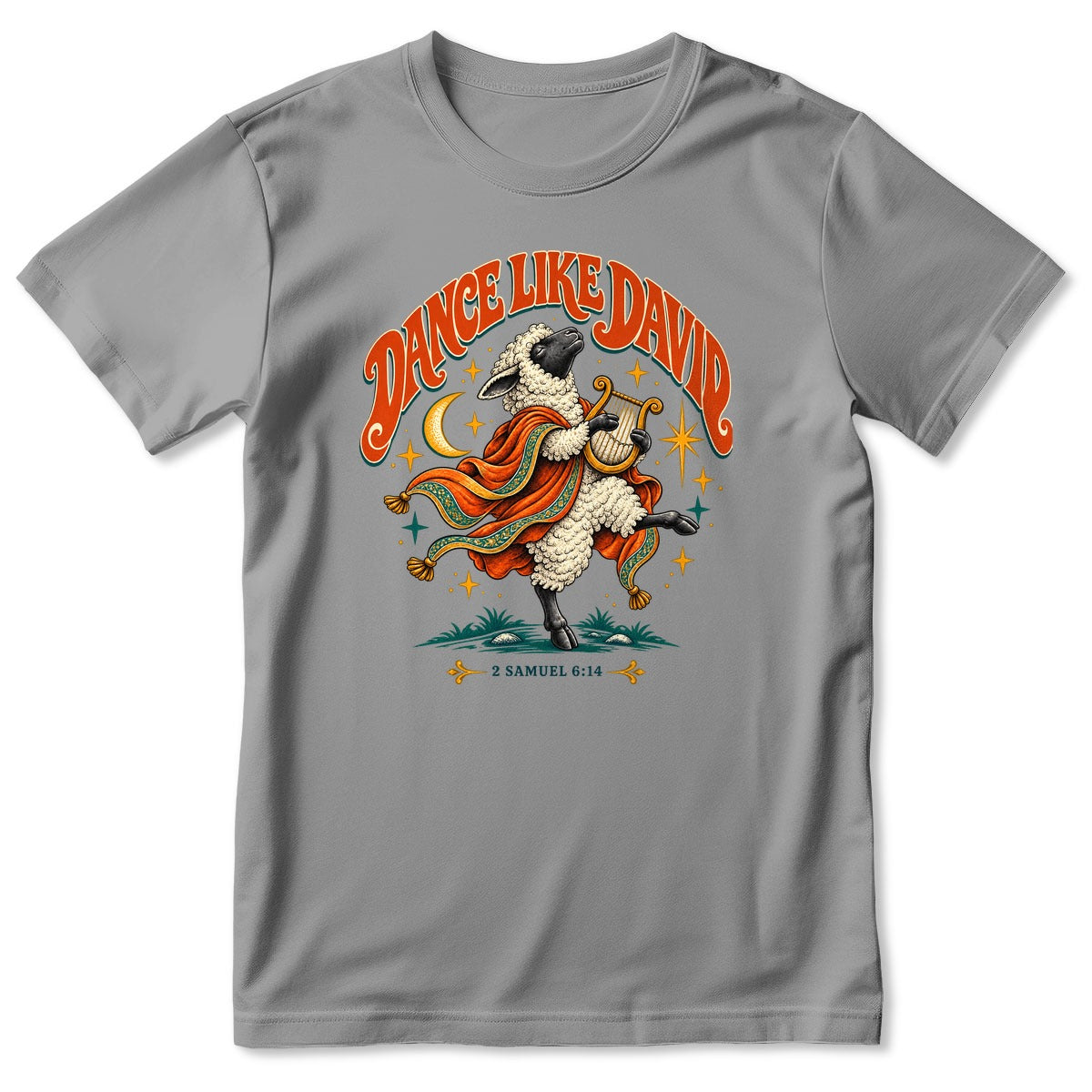 Dance Like David Dancing Sheep, Gift For Christian - 2D Unisex T-shirt