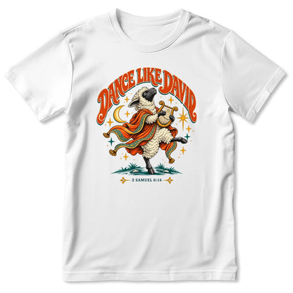 Dance Like David Dancing Sheep, Gift For Christian - 2D Unisex T-shirt