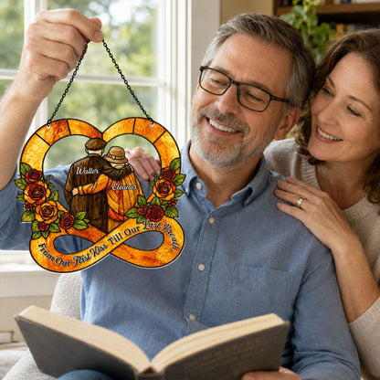 Forever Love Infinity, Love of Eternity | Personalized Acrylic Suncatcher