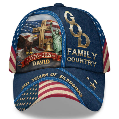 God Family Country | Personalized Classic Cap