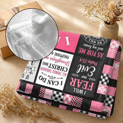 Child Of God, Gift For Daughter | Personalized Fleece Blanket