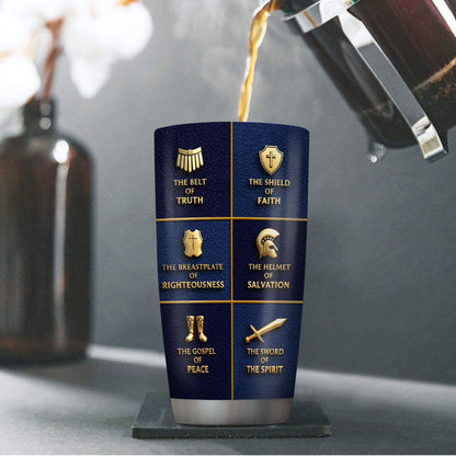 Armor Of God | Personalized Stainless Steel Tumbler
