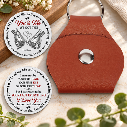 Forever Your Last Everything, Gift For Wife From Husband - Personalized Pocket Hug