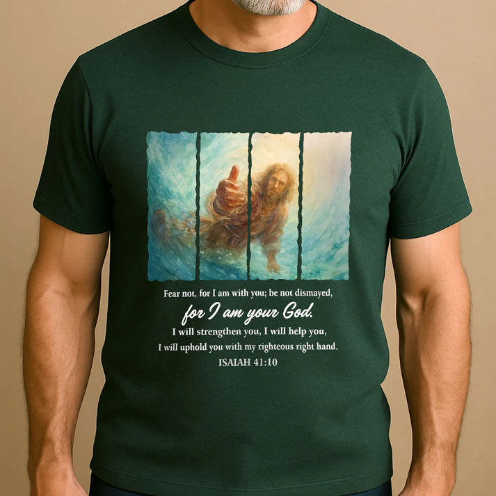 Fear Not For I Am With You | 2D Unisex T-shirt