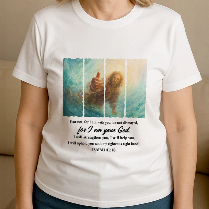 Fear Not For I Am With You | 2D Unisex T-shirt