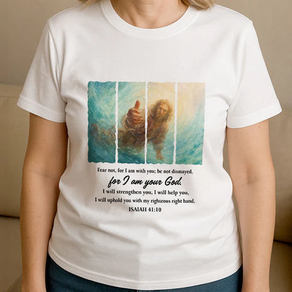 Fear Not For I Am With You | 2D Unisex T-shirt