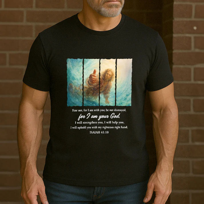 Fear Not For I Am With You | 2D Unisex T-shirt