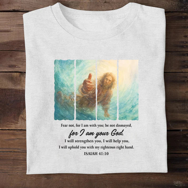 Fear Not For I Am With You | 2D Unisex T-shirt