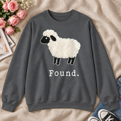 Found, Psalm 2:3, Gift For New Believers - 2D Unisex Sweatshirt