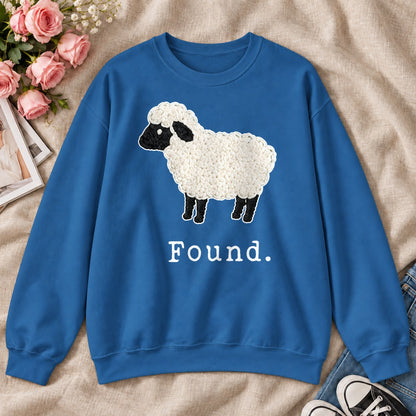 Found, Psalm 2:3, Gift For New Believers - 2D Unisex Sweatshirt