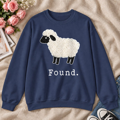 Found, Psalm 2:3, Gift For New Believers - 2D Unisex Sweatshirt
