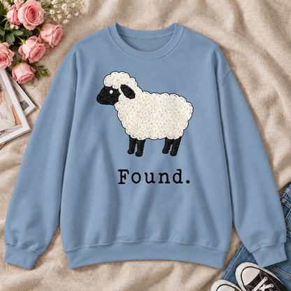 Found, Psalm 2:3, Gift For New Believers - 2D Unisex Sweatshirt