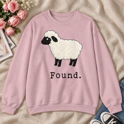 Found, Psalm 2:3, Gift For New Believers - 2D Unisex Sweatshirt