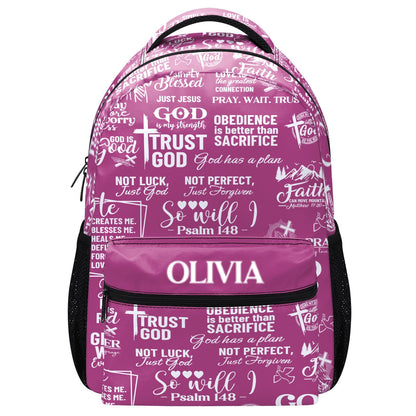 Trust God | Personalized Backpack