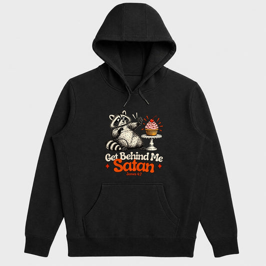 Get Behind Me Satan, Gift For Baker | 2D Unisex Hoodie