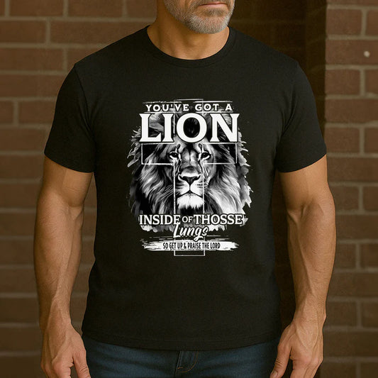 Get Up And Praise The Lord | 2D Unisex T-shirt