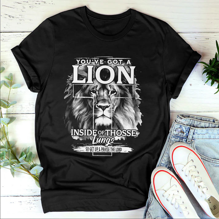Get Up And Praise The Lord | 2D Unisex T-shirt