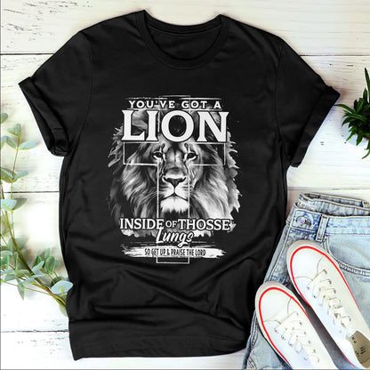 Get Up And Praise The Lord | 2D Unisex T-shirt
