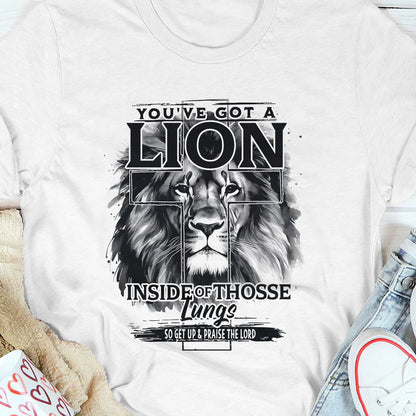 Get Up And Praise The Lord | 2D Unisex T-shirt